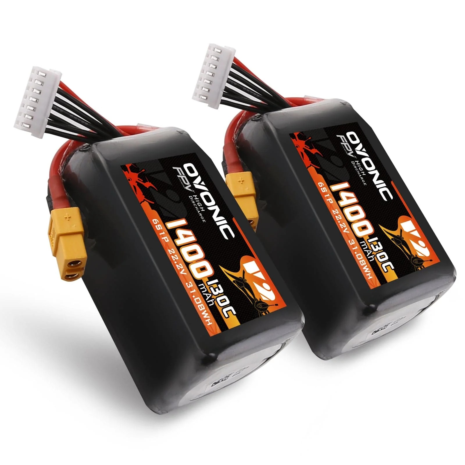 Fpv Drone Goggles - Ovonic 6S LiPo Battery 22.2V 1400mAh