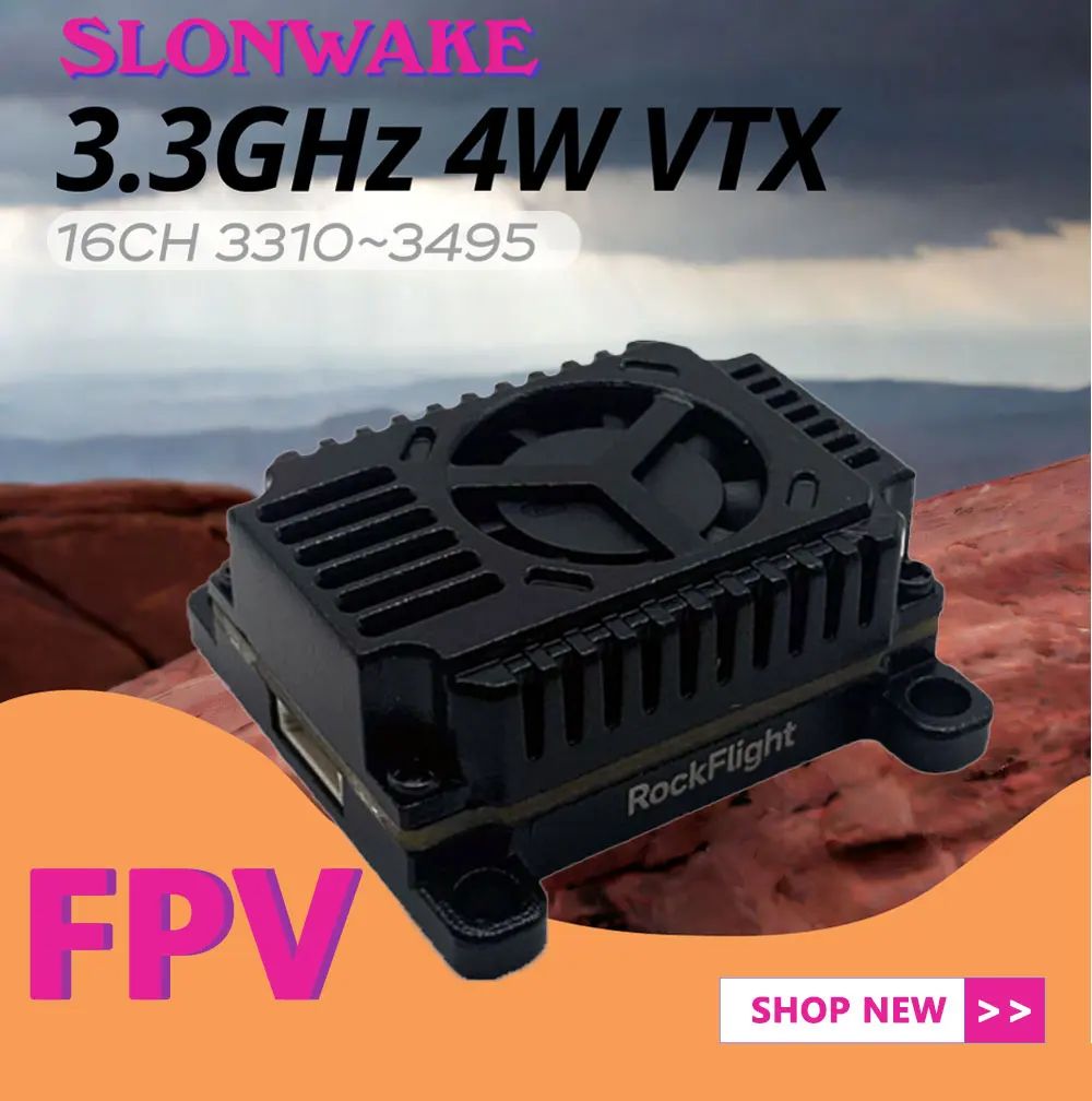 SLONWAKE FPV 3.3G 16CH 4000mW  - Fpv Drone Frame recension och pris