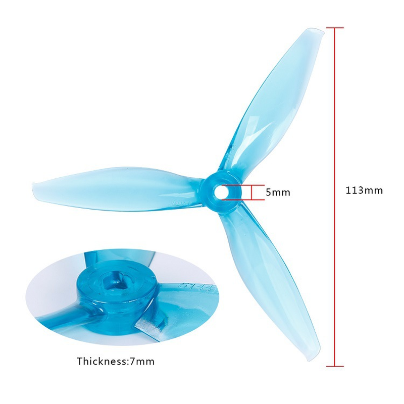 GEMFAN Freestyle 5144 5.1 Inch - Fpv Drone Propeller recension och pris