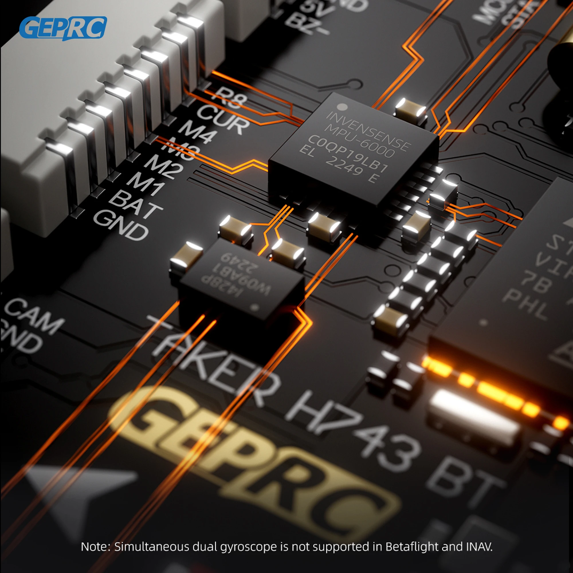GEPRC TAKER H743 BT 32Bit 65A  - Fpv Drone Flight Controller recension och pris
