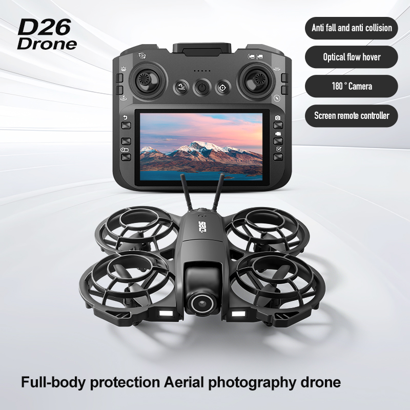 D26 Drone 4K Aerial HD 180° Ca - Fpv Drone Charger recension och pris
