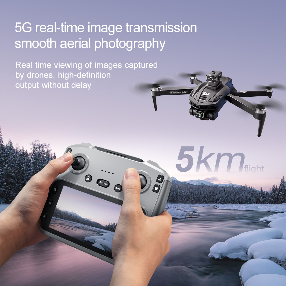 V168 PRO Max GPS Drone 8K Prof - Fpv Drone Charger recension och pris
