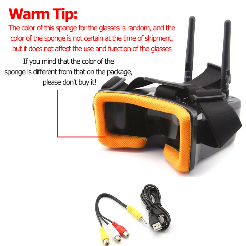 VR009 FPV Video Goggles 3Inch  - Fpv Drone Goggles recension och pris